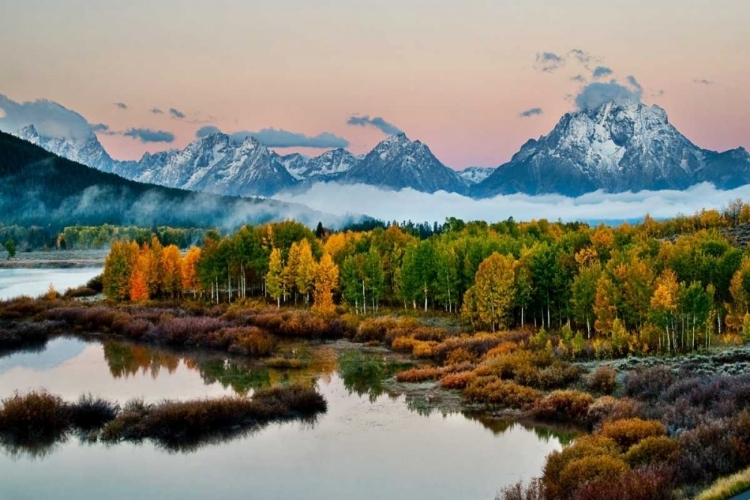 Picture of FOG ABOVE OXBOW BEND