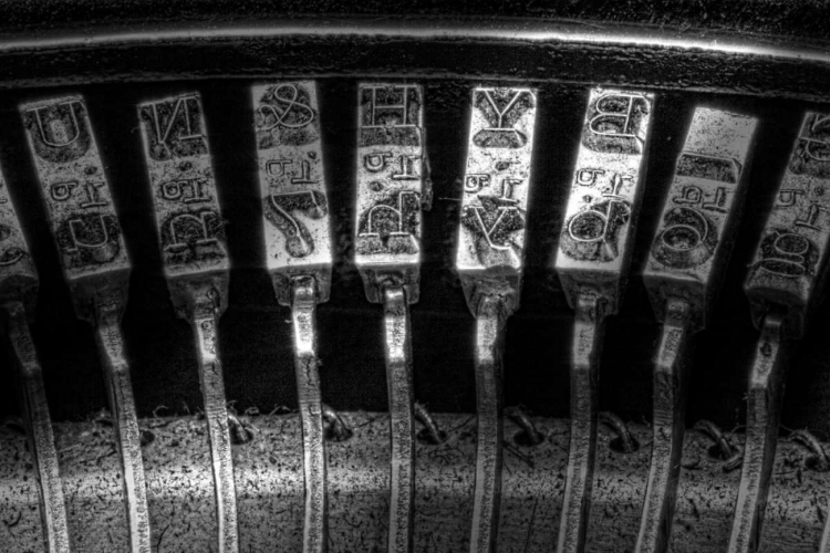 Picture of TYPEWRITER KEYS I