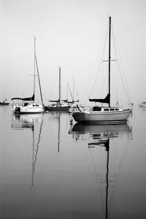 Picture of RED SAILBOAT I