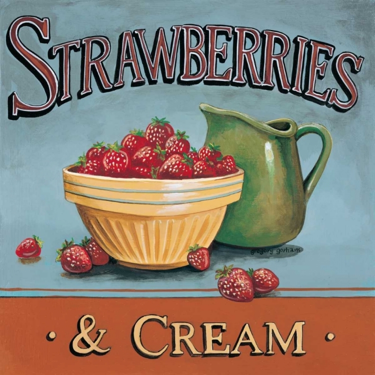 Picture of STRAWBERRIES AND CREAM