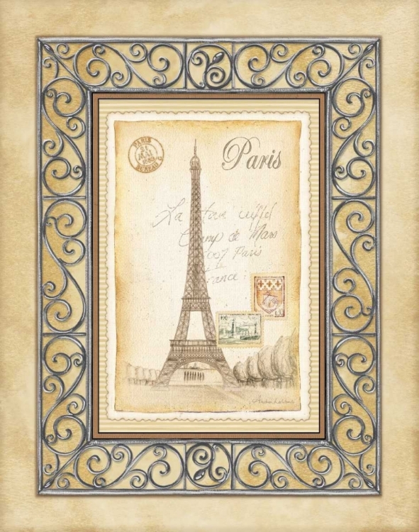 Picture of PARIS POSTCARD