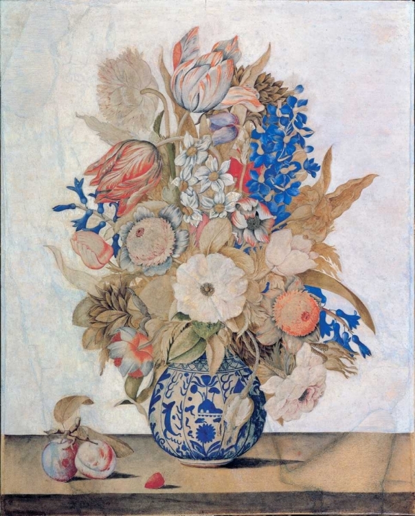 Picture of FLORENTINE, VASE OF FLOWERS