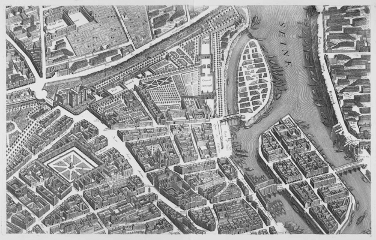 Picture of PARIS 1739 SECTIONAL MAP