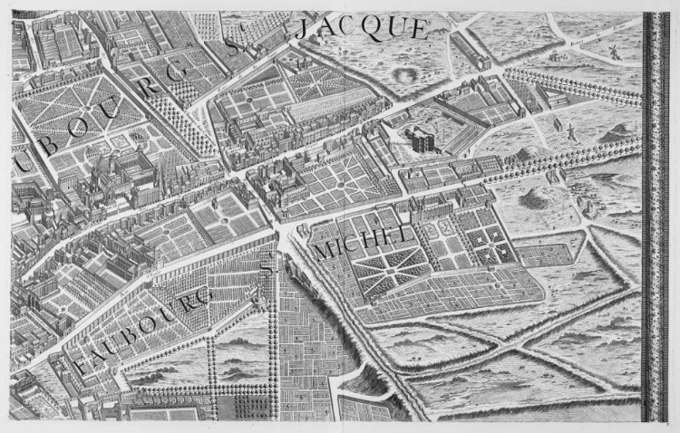 Picture of PARIS 1739 SECTIONAL MAP