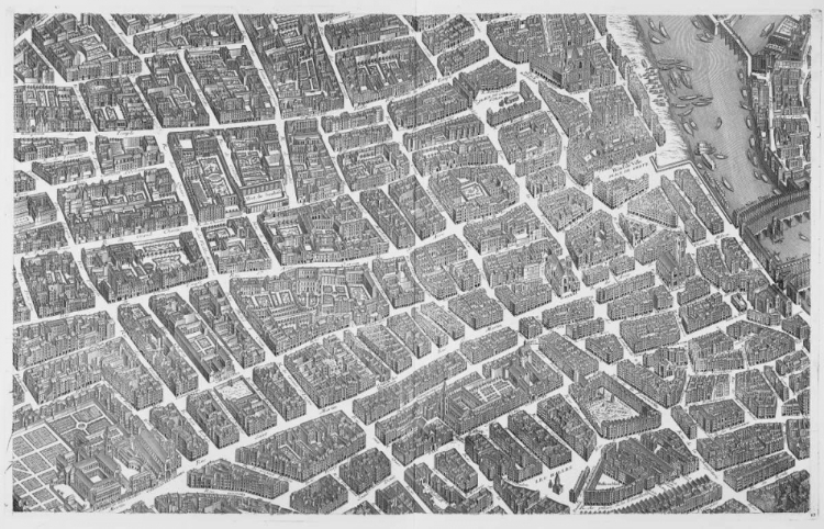 Picture of PARIS 1739 SECTIONAL MAP