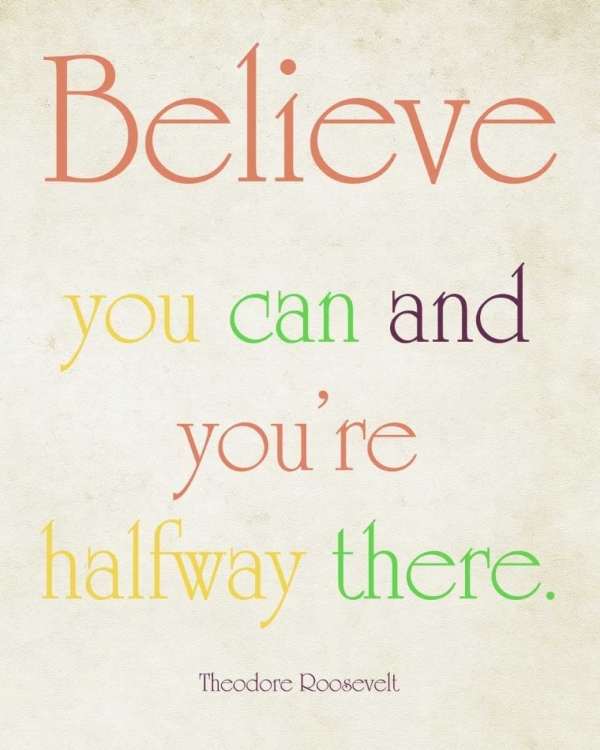 Picture of BELIEVE YOU CAN