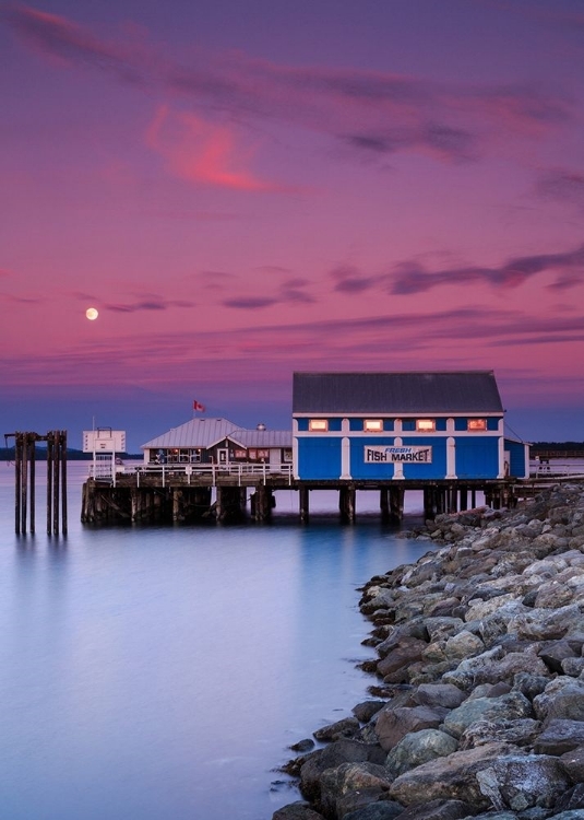 Picture of MOON OVER SIDNEY FISH MARKET