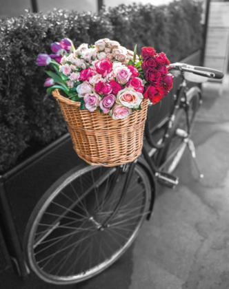 Picture of BASKET OF FLOWERS I