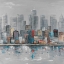 Picture of ABSTRACT CITY SKYLINE