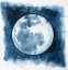 Picture of WATERCOLOR BLUE MOON