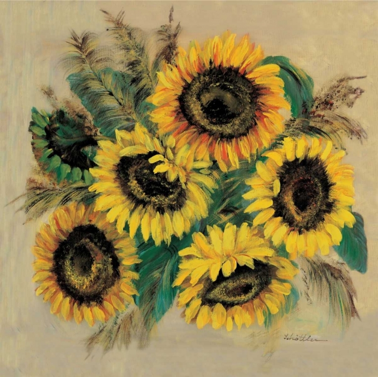 Picture of SPARKLING SUNFLOWERS