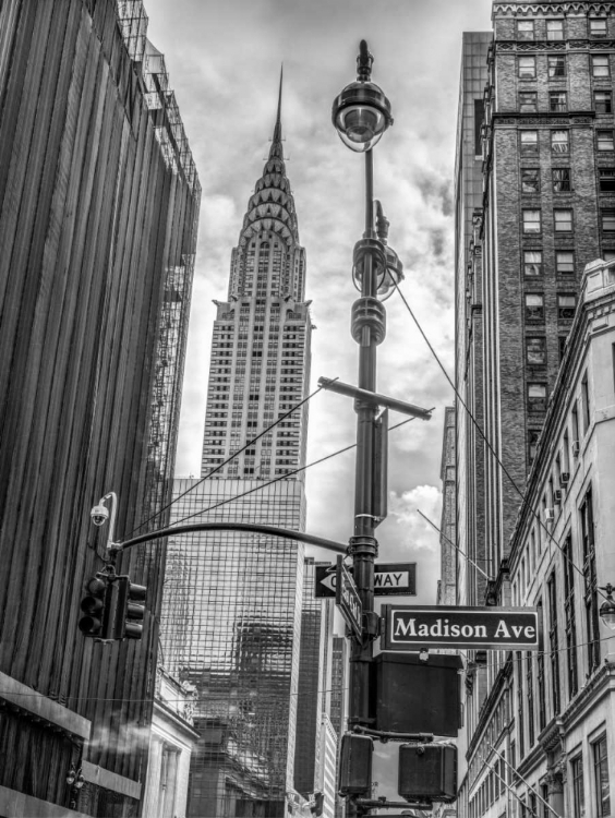 Picture of NEW YORK CITY SCAPE WITH CHRYSLER BUILDING