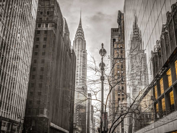 Picture of NEW YORK CITY SCAPE WITH CHRYSLER BUILDING