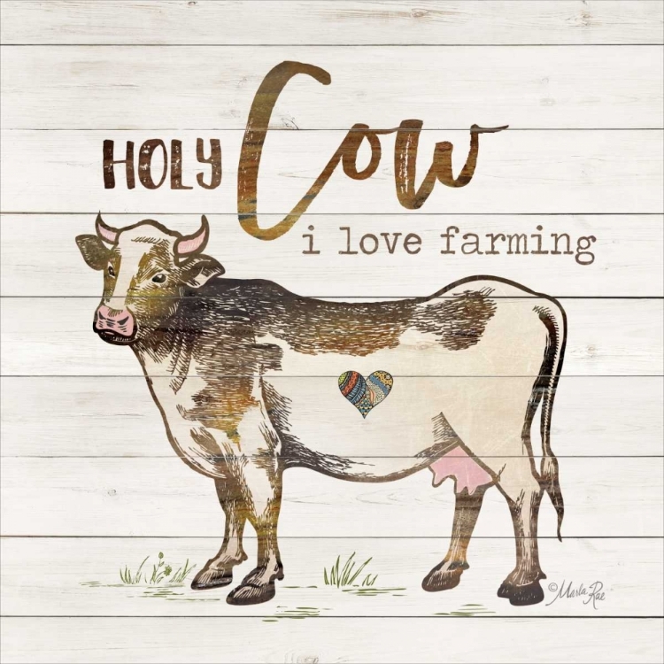 Picture of HOLY COW I LOVE FARMING