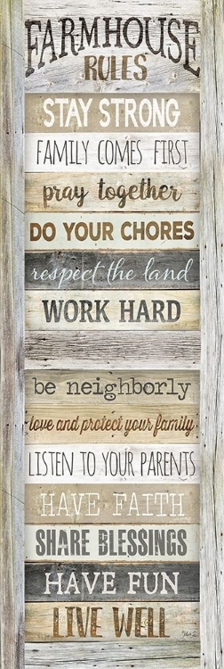 Picture of FARMHOUSE RULES