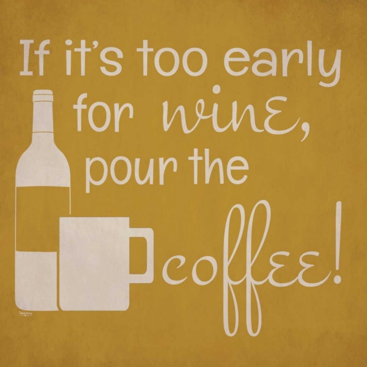 Picture of WINE AND COFFEE SAYINGS IV