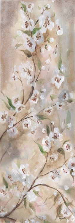 Picture of CHERRY BLOSSOMS TAUPE PANEL II 