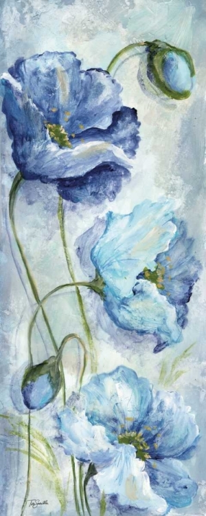 Picture of INDIGO POPPIES I