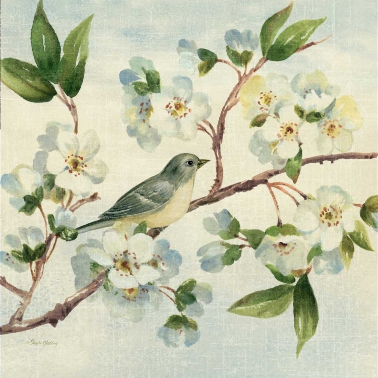 Picture of CHERRY BLOOM BIRD II