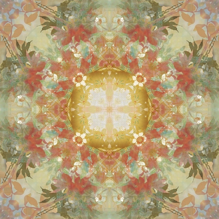 Picture of KALEIDOSCOPE FLORAL GOLD