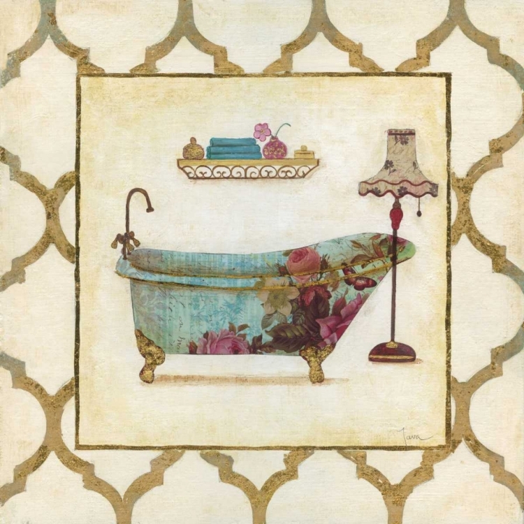 Picture of BOTANICAL BATH I