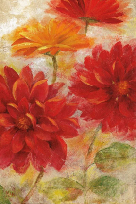 Picture of RED FLORAL II