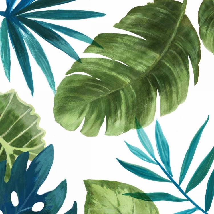 Picture of TROPICAL LEAVES II