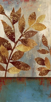 Picture of BRONZE LEAVES II