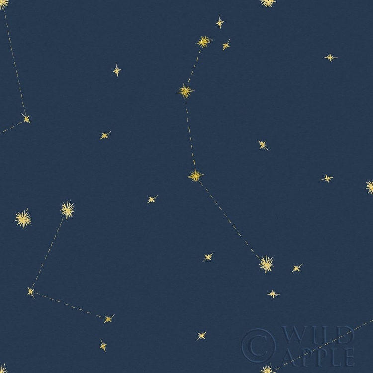 Picture of NIGHT SKY NAVY AND GOLD PATTERN 05AJPG