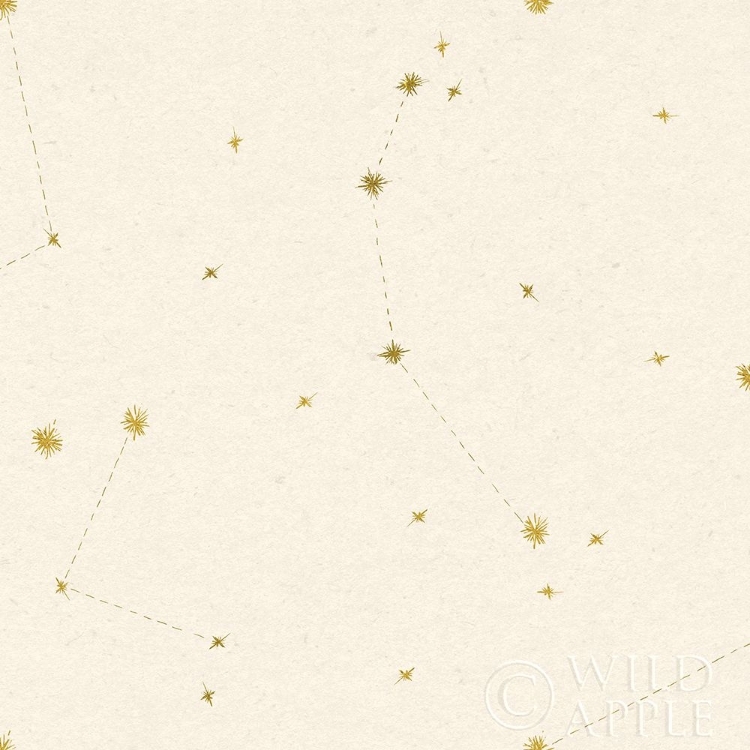 Picture of NIGHT SKY CREAM AND GOLD PATTERN 05A