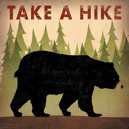 Picture of TAKE A HIKE BLACK BEAR