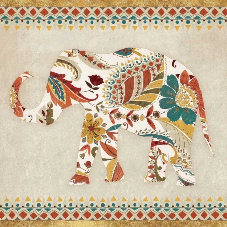 Picture of BOHO ELEPHANT II 