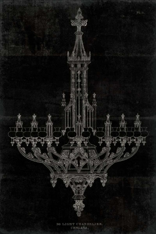 Picture of ORNAMENTAL METAL WORK CHANDELIER