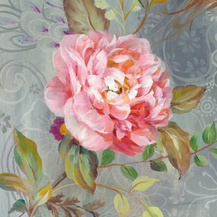 Picture of PEONIES AND PAISLEY II