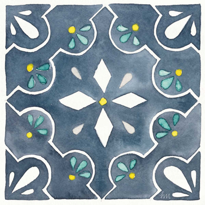 Picture of GARDEN GETAWAY TILE II BLUE