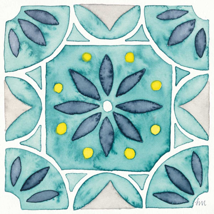 Picture of GARDEN GETAWAY TILE VIII TEAL