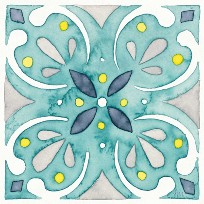 Picture of GARDEN GETAWAY TILE IV TEAL