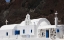 Picture of GREECE, SANTORINI WHITE GREEK ORTHODOX CHURCH