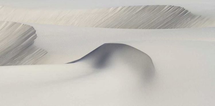 Picture of SOUTH AFRICA SCULPTED SHAPES OF WHITE SAND DUNES