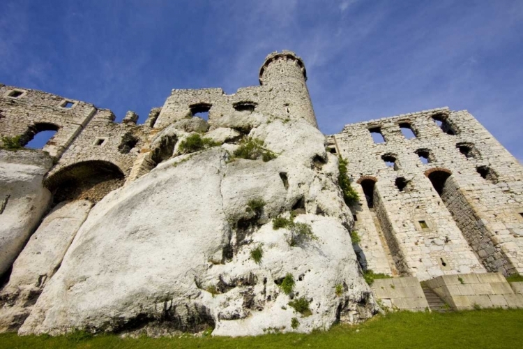 Picture of POLAND CLOSE-UP OF OGRODZIENIEC CASTLE