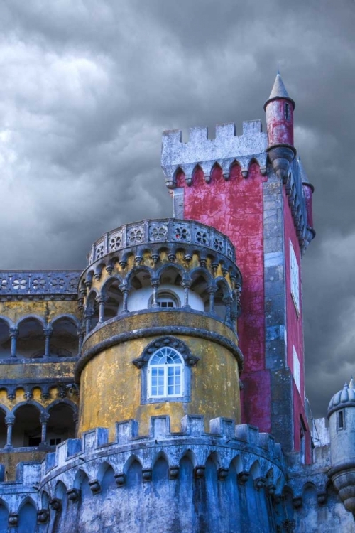 Picture of PORTUGAL, SINTRA DETAIL OF PENA PALACE