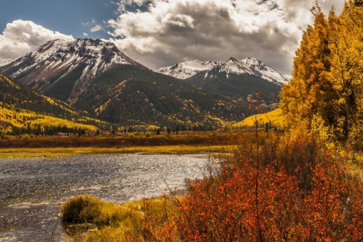 Picture of COLORADO AUTUMN LANDSCAPE IN SAN JUAN MOUNTAINS