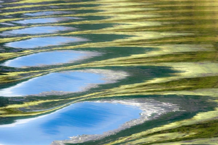 Picture of AK, GLACIER BAY NP WATER PATTERNS