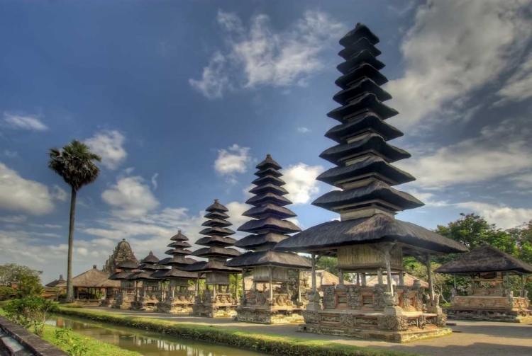 Picture of INDONESIA, BALI, MENGWI PURA TAMAN AYUN TEMPLE