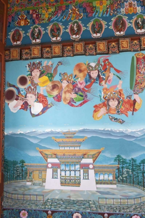 Picture of BHUTAN, DOCHU LA ZANGTO PELRI LHAKHANG TEMPLE