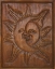 Picture of MEXICO DETAIL OF WOODEN DOOR CARVING