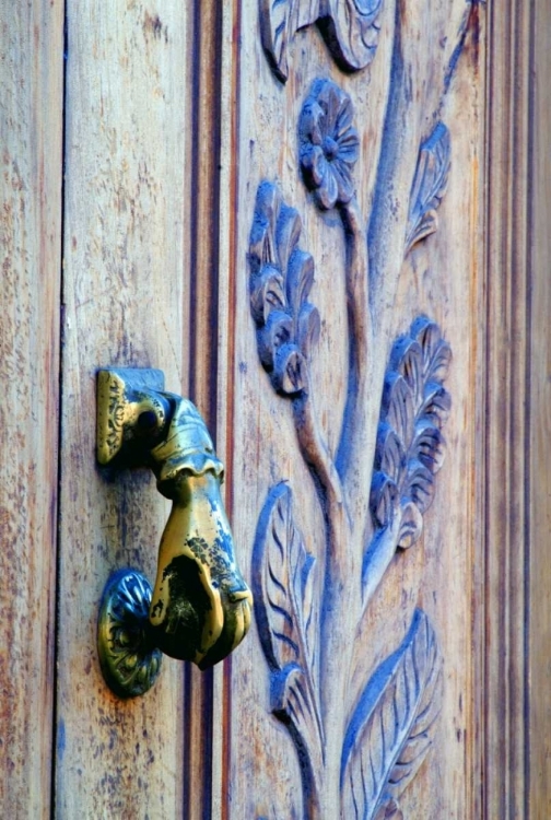 Picture of MEXICO, SAN MIGUEL DE ALLENDE, HAND DOOR KNOCKER