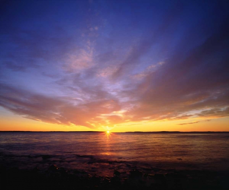 Picture of USA, MAINE ATLANTIC OCEAN SUNRISE