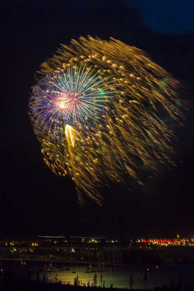 Somerset House Images. COLORADO, FRISCO FIREWORKS DISPLAY ON JULY 4TH