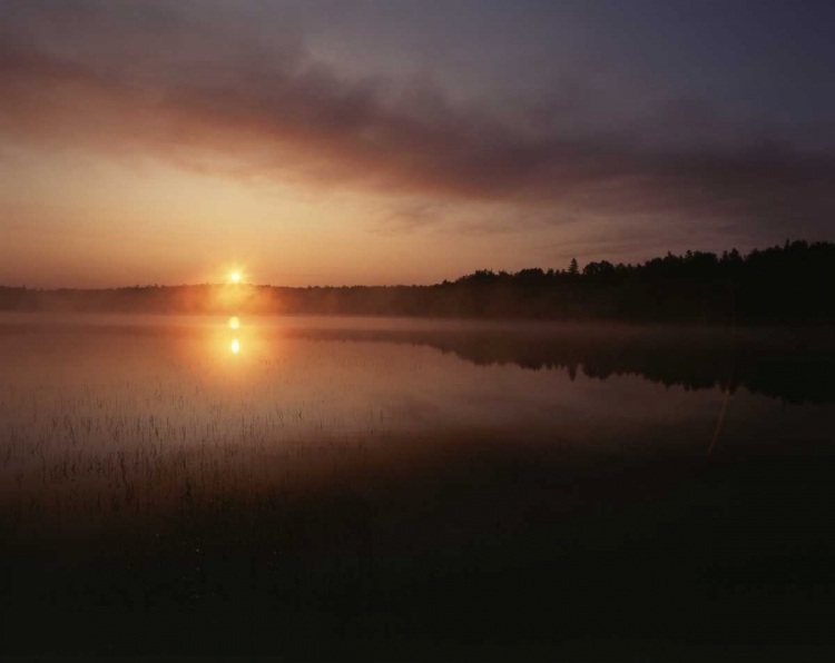 Picture of CANADA, ONTARIO, SUDBURY, TILTON LAKE AT SUNRISE